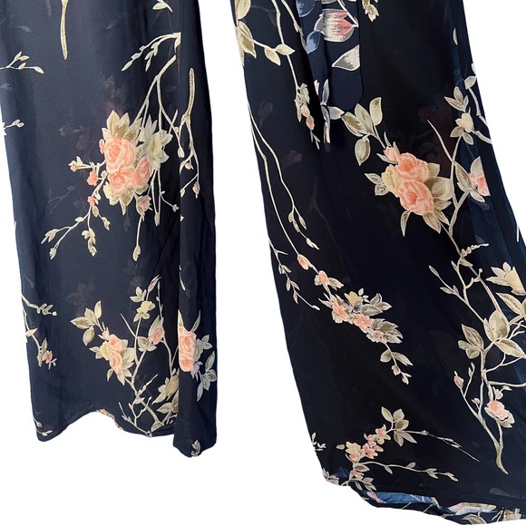 Reformation Lemongrass Jumpsuit Arielle Floral Print Size Small - Picture 7 of 9